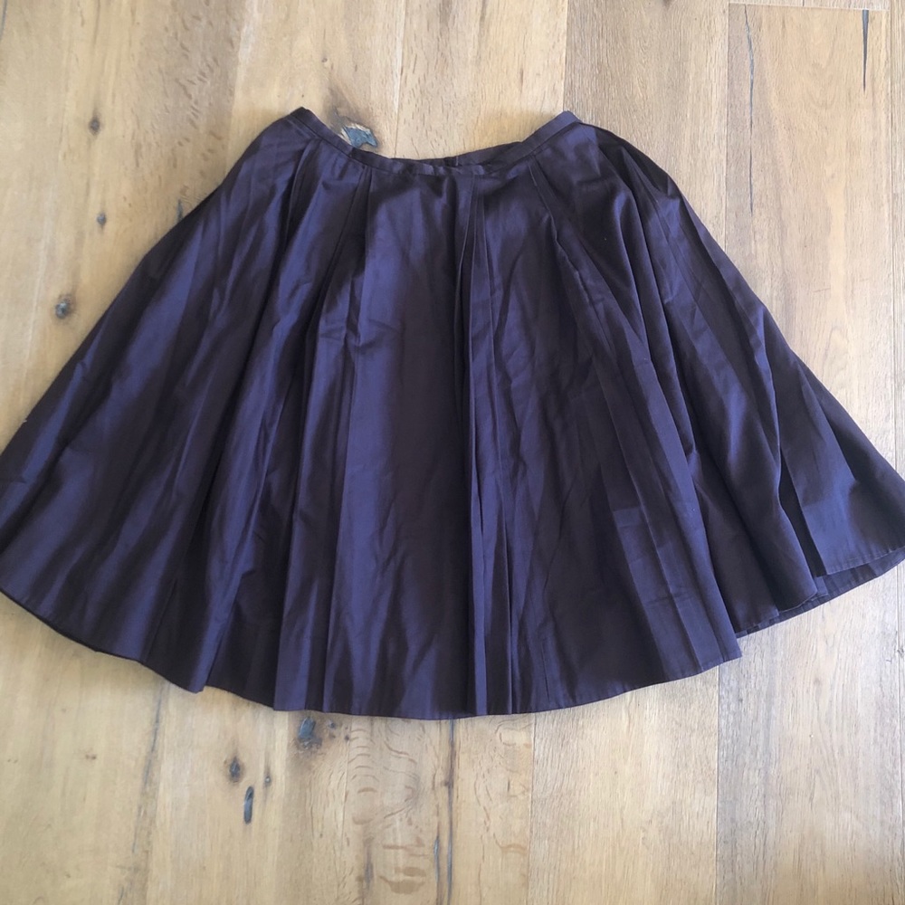 Purple Odille full circle skirt